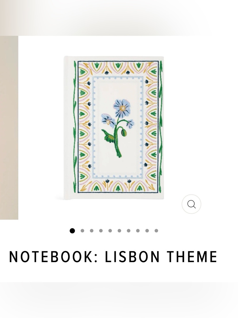 *BRAND NEW!* Lisbon Theme Floral Notebook -Matches NLT Bible